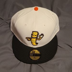 Rare Exclusive ThrillSF Mission Bay Garlic Fries New Era 59Fifty - Size 7 1/2